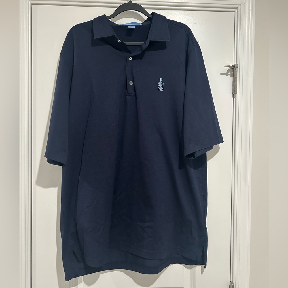 Fairway & Greene Pureformance navy golf polo size XL
